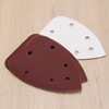 YINETTECH 80PCS Mouse Detail Sander Sandpaper Palm Mouse Sander Pads