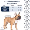 Hamilton Adjustable No Pull Step in Dog Harness, Small 5/8"