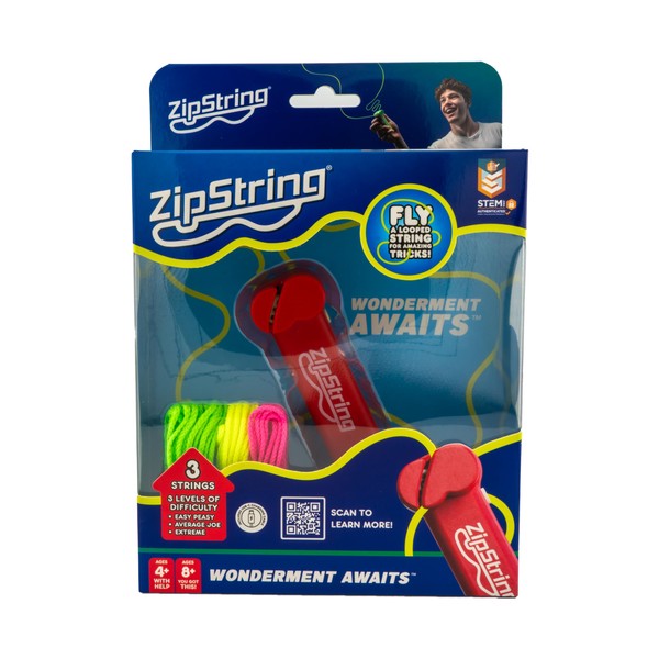 Zip String Clear Package Red Rope Launcher Genuine ZipString