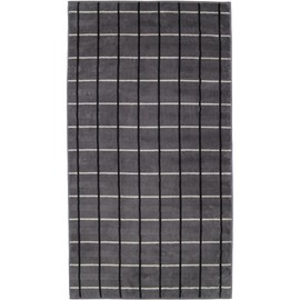Cawö Home Handtücher Noblesse Square 1079 anthrazit - 77 Duschtuch 80x150 cm