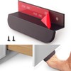 RVPEKUPE 1-Pack Under Cabinet Foot Pull with Adhesive and Screws,