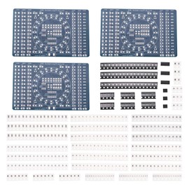 Be In Your Mind 3 Sets SMD Soldering Practice Board NE555 CD4017 Rotating LED SMD Soldering Practice Board DIY Kit for Electronic Circuits Training