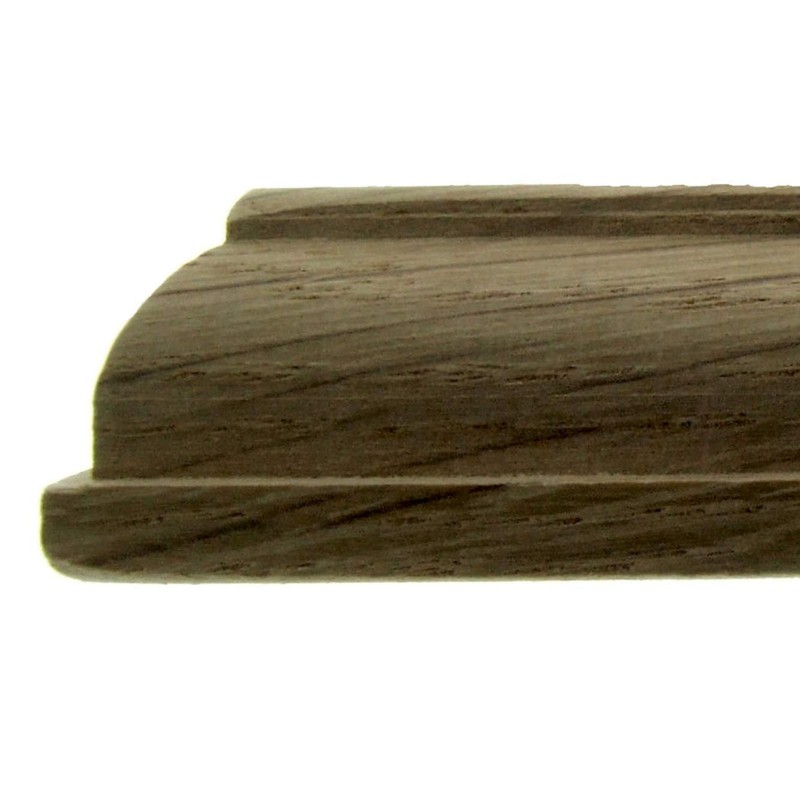 Solid Natural Oak Ogee Profile Round Mount for Period, Vintage