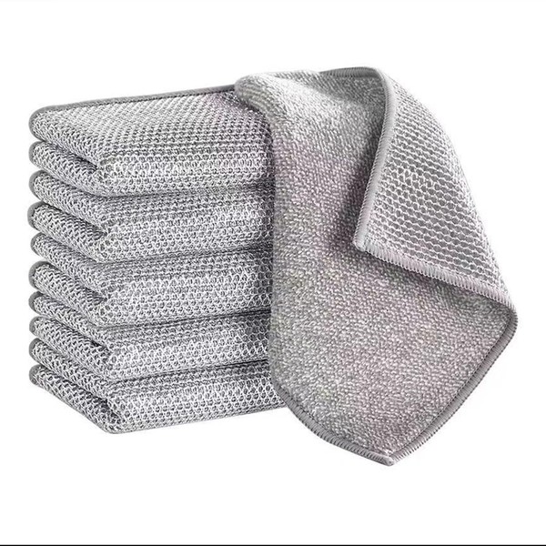 15 PCS Trapos de Limpieza de Alambre Multiusos,Lavar Platos en