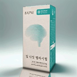 8APM Deep Night Melasyrup 20 packets / 8APM 딥 나잇 멜라시럽 20포 x 1박스 8APM 딥 나잇 멜라시럽 20포 수면안대 (100개 한정)