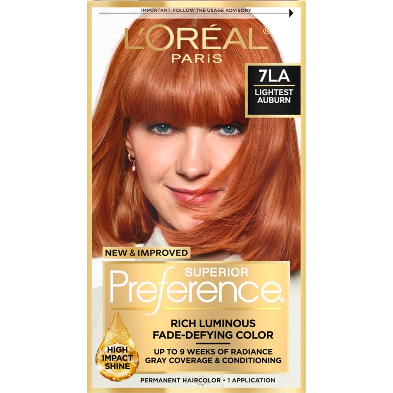 L'Oreal Paris Superior Preference Luminous Fade-Defying Permanent Hair Color, Hair