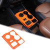 Car Central Control Gear Shift Box Panel Cover Trim Compatible
