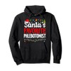 Santa’s Favorite Phlebotomist Cool Christmas Phlebotomy RN Pullover Hoodie