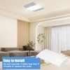 S53740000 Bathroom Fan Light Cover Compatible for Nutone Exhaust Fan,