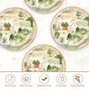 50Pcs Classic Bear Paper Plates 7" for Kids Birthday Party