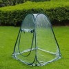 Mini Waterproof Garden Plants & Flowers Cover Tent Transparent PVC