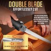 Cordless Electric Knife Easy Slice and Assemble with Storage Case,
