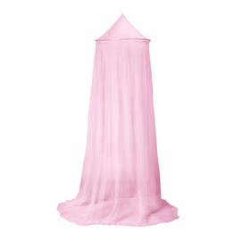 Mosquito Nets for Cots, Single, Double (Round Single, Pink)