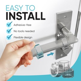 Door Stoppers Wall Protector Ring Shape Pack of 8