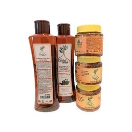 Arbol Verde 2 PACK! ÁRBOL VERDE SHAMPOO  500ML & 3 PACK! GEL de Linaza de 250gr