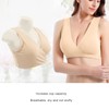 Nursing Bra Fleshcolor Wireless Cross Convenient Breastfeeding Sleep Maternity Underwear