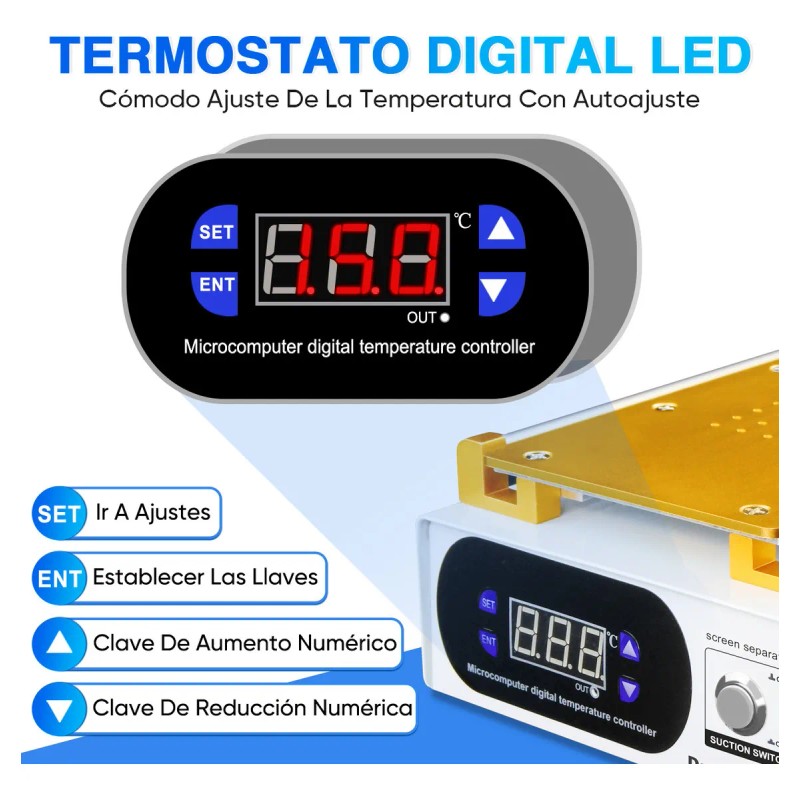 Separador De Pantalla Lcd De Telfono Mvil Succin De Vaco