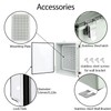 LeMotech Electrical Box, IP67 Waterproof Hinged Clear Cover Stainless Steel