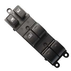 Beneges Interruptor de ventana 25401-EA003 compatible con Nissan Frontier Xterra 2005-2012 interruptor de control de potencia frontal izquierdo del lado del conductor
