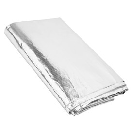 Cocoarm Selbstklebendes, Reflektierendes, Goldenes Hitzeschild-Wickelband, Fortschrittliches Polymer-Laminatglasgewebe, Leicht, Geeignet für Drähte, Kraftstoffleitungen, Motorhauben,