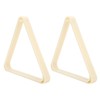 2Pcs Billiard Triangle Rack Strong Snooker Ball Frame for 5.25cm