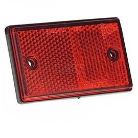 Reflex Rear Red Reflector E Approved Overall Width 75mm