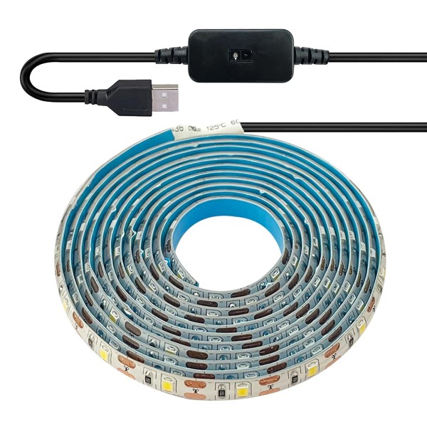 Ampper LED Under Cabinet Light, USB Powered Motion Sensor Dimmer