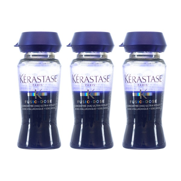 Kerastase Fusio Dose Concentre Ultra Violet 0.41oz/12ml 3 VIALS