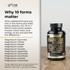 gflow vitamins Magnesium Complex Supplement - 10 Active Forms, Glycinate,