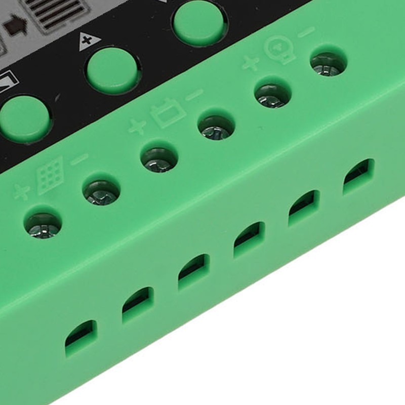 Solar Charge Controller PWM Panel Regulator Adjustable LCD Display 12V