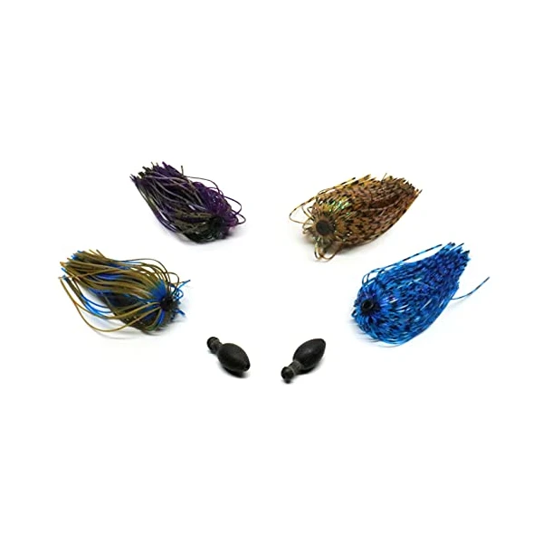 Harmony Fishing - Tungsten Skirted Punch Weight/Slither Rig MSS Kit