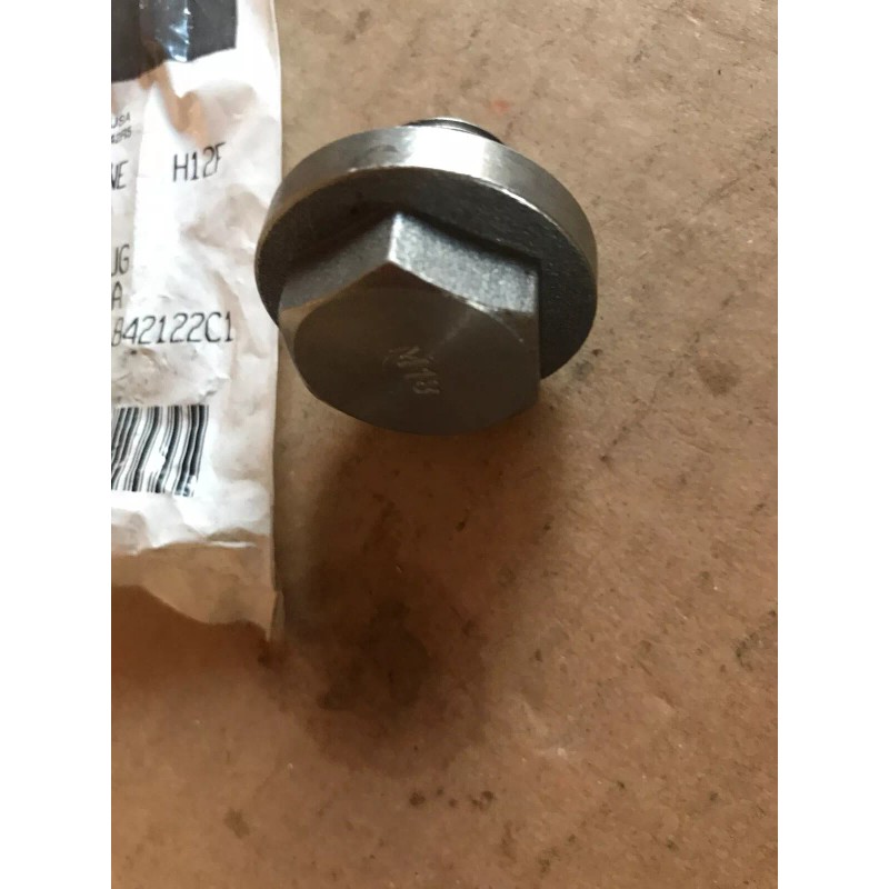 International 1842122C1 New OEM International Drain Oil Plug