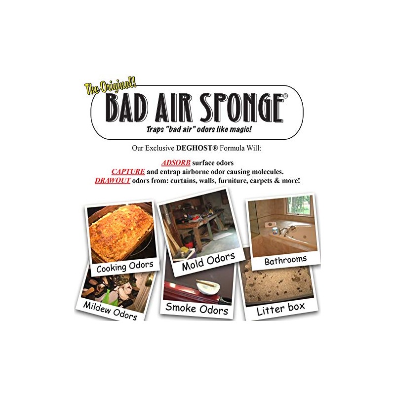 Bad Air Sponge 2lb. Container (3002N), Blue