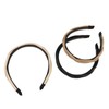 Headband - Faux Leather Headband Cross Twisted Braided Rope Style