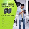 ecoEfficiency 2-Pack of EN-EL14, EN-EL14A Batteries for Nikon D3500, D3100,