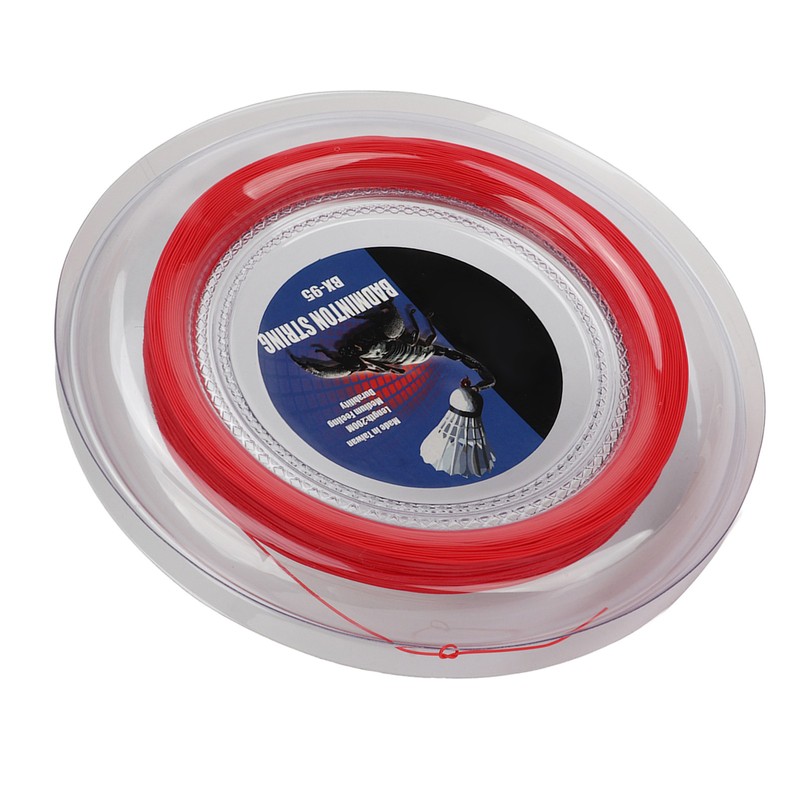 POWERTI Badminton Racquet String High Elasticity Wear Resistant Resin Fibre