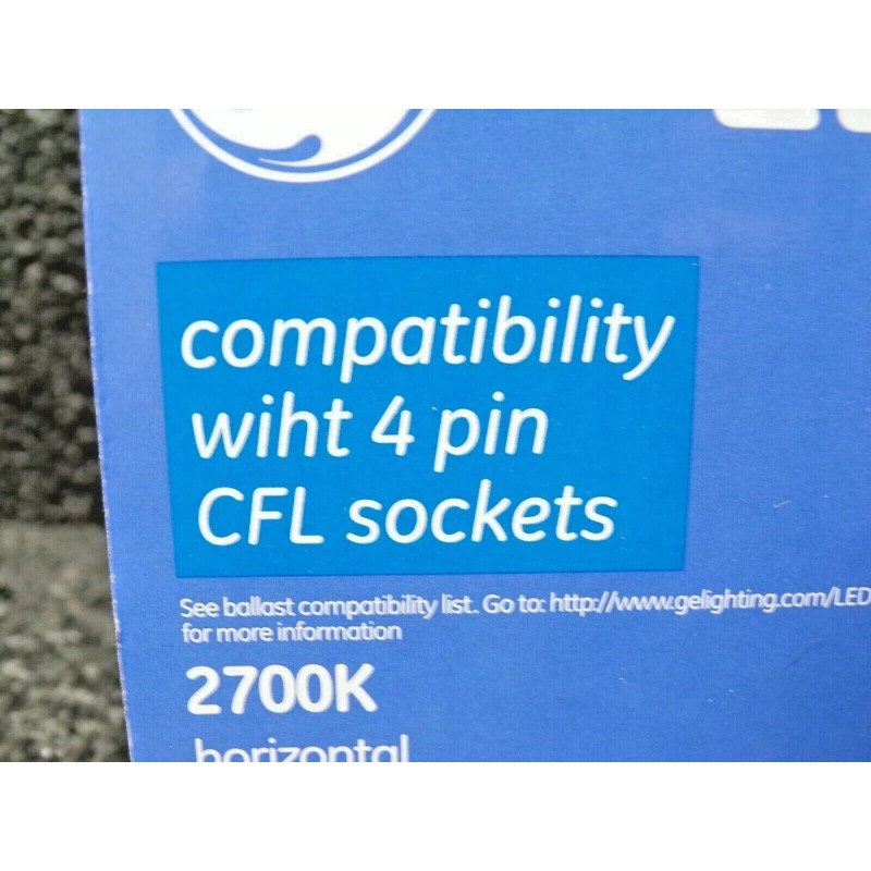 GE (CASE OF 6) GE Lighting LED12G24q-V/82