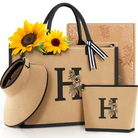 Gifts for Women Mom Best Friend - Unique Valentines Day, Mothers Day, Christmas, Birthday Gifts for Women, Travel Essentials, Jute, H
