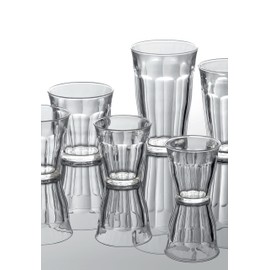 Duralex Made In France Picardie Clear Tumbler, Set of 6, 4-5/8 ounce