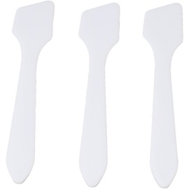 3 Piezas de Espátula de Crema de Plástico para Crema Facial, Barra de Relleno, Brocha para Mezclar, Cara para Máscara, Herramienta en Barra, Aplicador, Juego de Raspador,