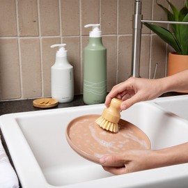 Greatfill Dish Soap Refill, Grapefruit and Mandarin, All-Natural & Eco-Friendly Ingredients, Enriched with Essential Oils, Returnable Refill Pouch (28oz, Pack of 2)