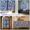 Coavas Total Privacy Window Film Stained Glass Decorative Static Cling