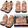 Belidome 4 Pcs Daisy Flower Car Seat Covers Full Set