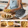 Cast Iron Tortilla Press 12 inch, Heavy Duty Tortilla Pataconera,