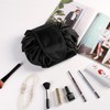 AWAVM Drawstring Makeup Bag, Travel Portable Large Capacity Makeup Bag,