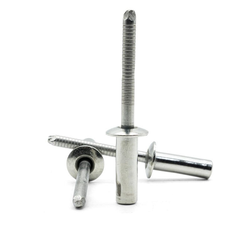 Hippo Hardware (3.2mm X 6mm) Sealed Pop Rivets Closed End