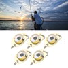 5Pcs Underwater Electronic Fishing Lure Lamp Corrosion Proof ABS LED
