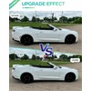 PWOBVZ Dynamic Green LED Side Marker Lights for Chevy Camaro