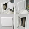 Qrity 1 x inspection flap, 4 x 4 inch (100