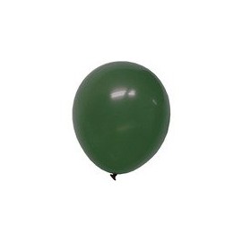 12" Dark Green Latex Balloons (10)